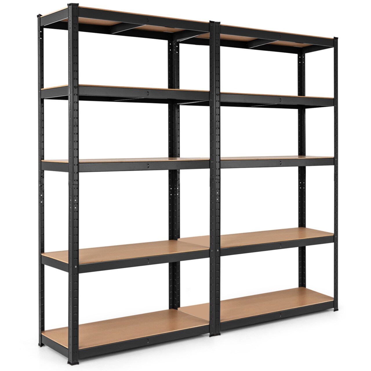 30X60 Adjust 5 Level Garage Tool Shelf Storage 2000Lbs Capacity Black